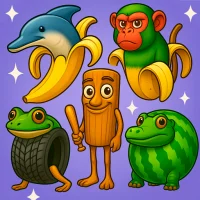 Brainrot Merge Drop Puzzle Evo